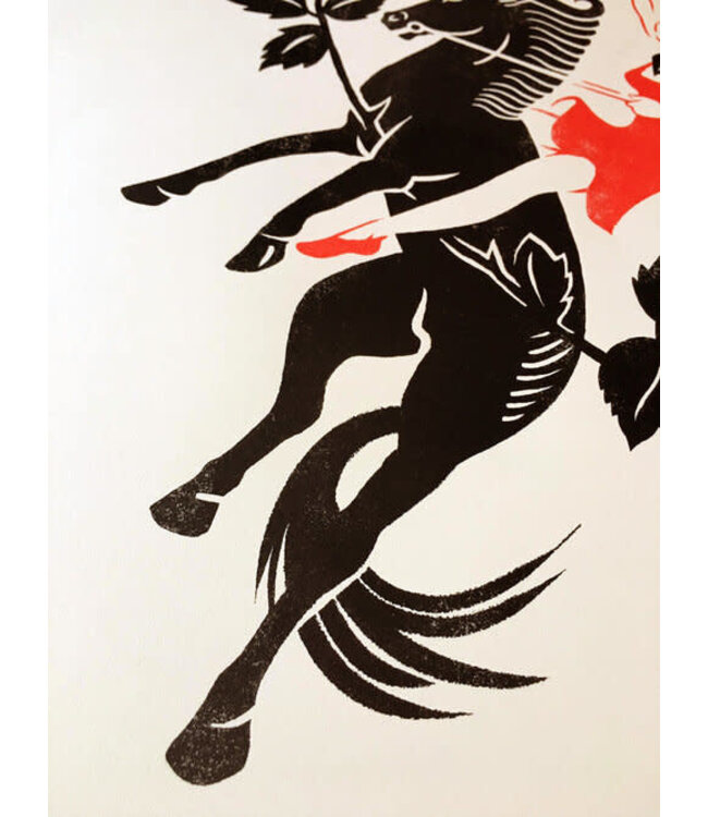 El Marquès - Cow Girl - A3 Risograph