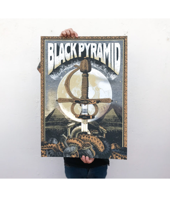 Error Design Error Design - Black Pyramid - Gig Poster