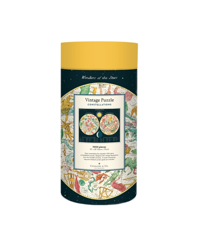 Cavallini - Constellations - Puzzle de 1000 Piezas