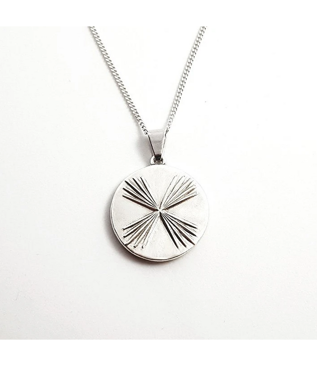 Xtellar - Xacred Heart Astronaut  - Collar - Plata