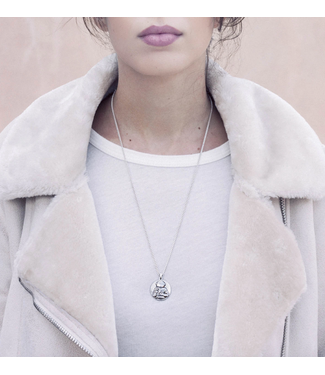 Xtellar - Xacred Heart Astronaut  - Collar - Plata