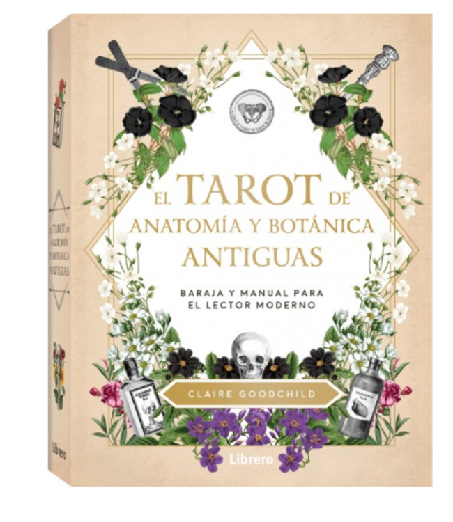 Librero ​​​​​​​El Tarot de Anatomía y Botánica Antiguas - Claire Goodchild