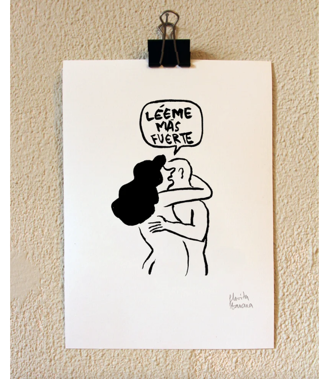 Flavita Banana Flavita Banana - Léeme más fuerte - A4 Print