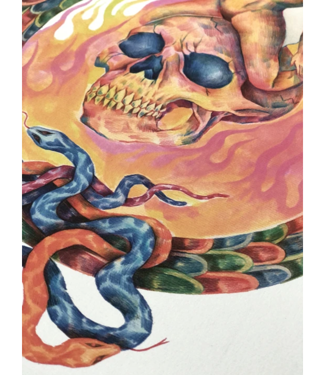 Carmen Seijas Copy of Hanako Mimiko - Healing - Print