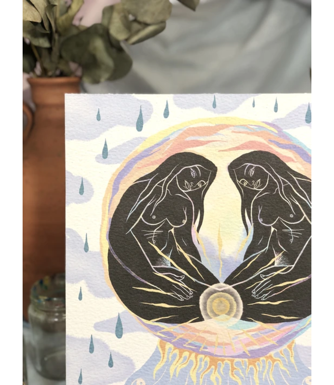 Carmen Seijas Hanako Mimiko - Magic - Print