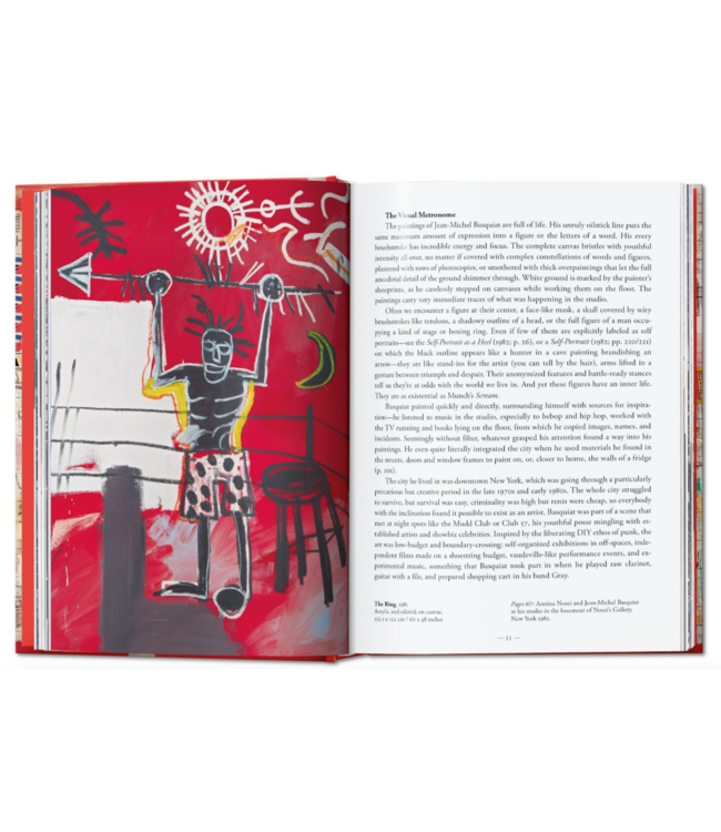 Taschen Hans Werner Holzwarth, Eleanor Nairne - Basquiat 40 Years