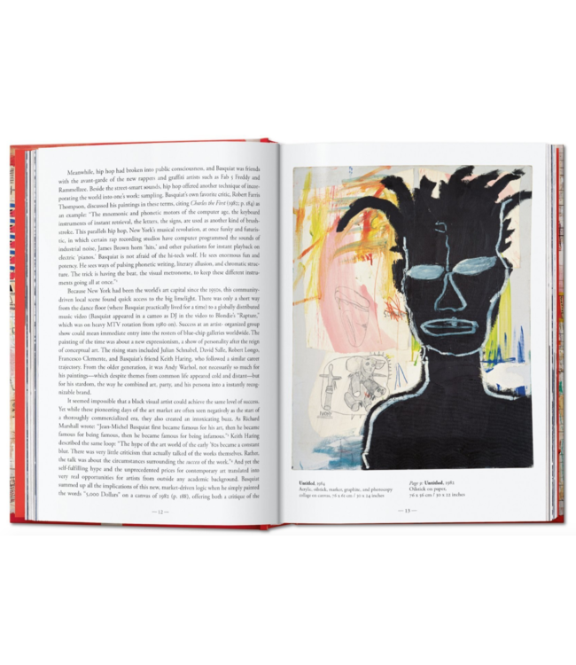 Taschen Hans Werner Holzwarth, Eleanor Nairne - Basquiat 40 Years