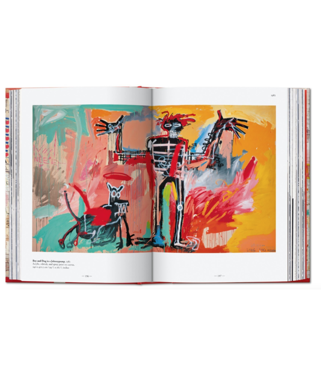 Taschen Hans Werner Holzwarth, Eleanor Nairne - Basquiat 40 Years