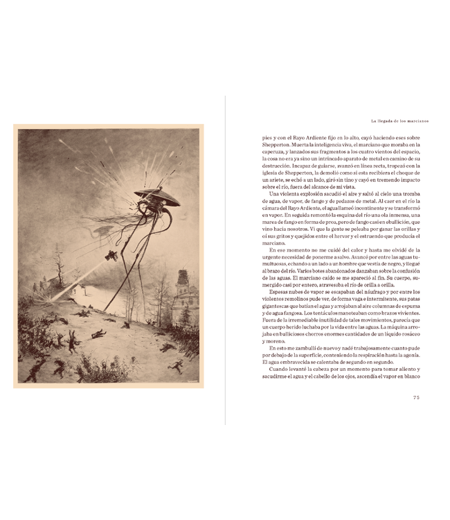 Libros del Zorro Rojo Herbert George Wells - La Guerra de los Mundos