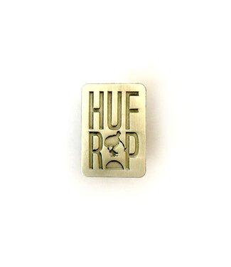 Pindejo - Antique metal- keith hufnagel forever 'HUFxRIP' enamel- Pin