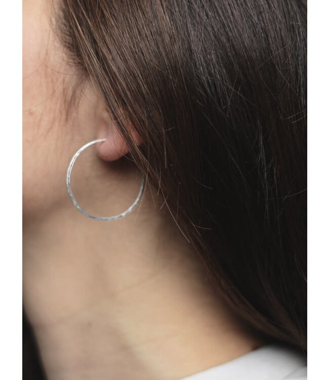 Musa Mundi Musa Mundi - Minimal Circular  - Hoops  Earrings