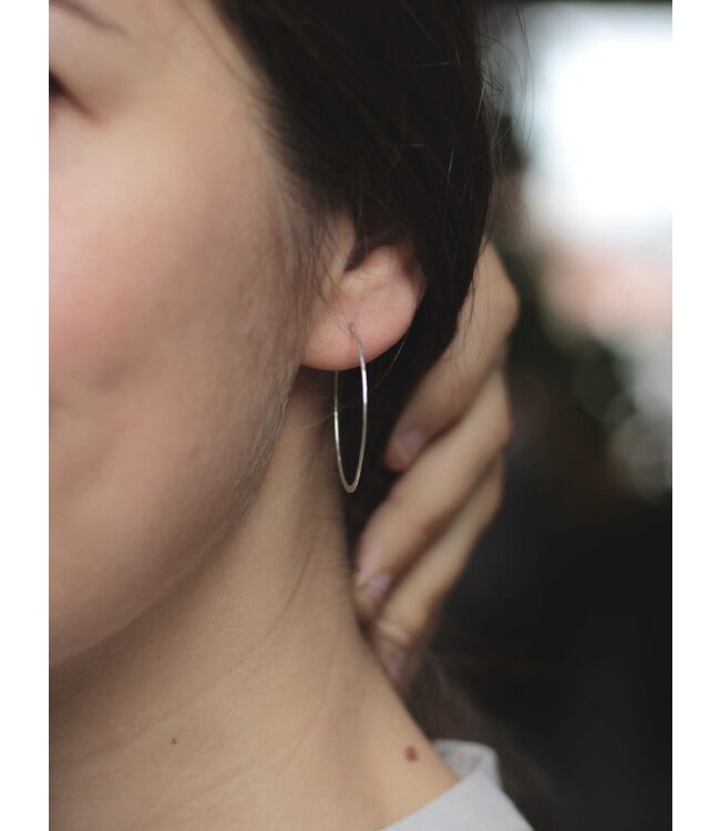 Musa Mundi Musa Mundi - Minimal Circular  - Hoops  Earrings