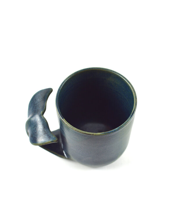 Annick Galimont Annick Galimont - Whale Mug - Navy