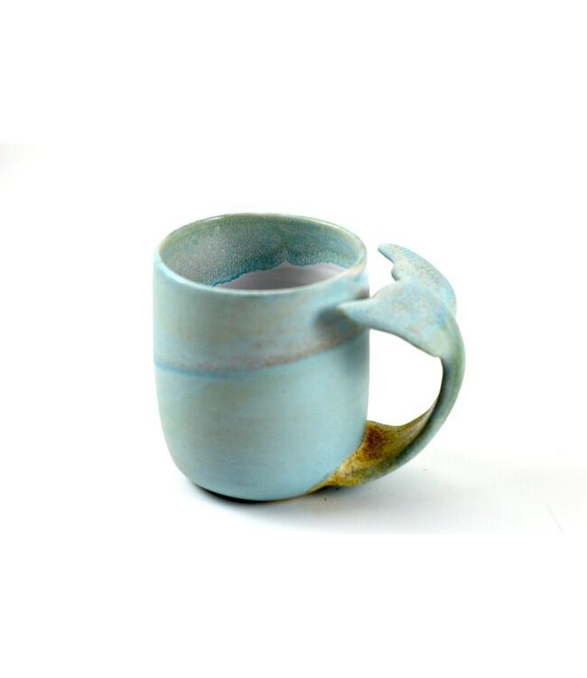 Annick Galimont Annick Galimont - Whale Mug - Sky Blue