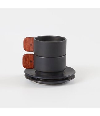 Matimañana - Coffee Cup Set -  Black