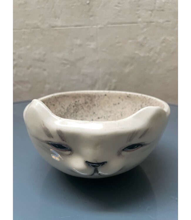 Agua de Fuego Agua de Fuego - Cat Bowl - White
