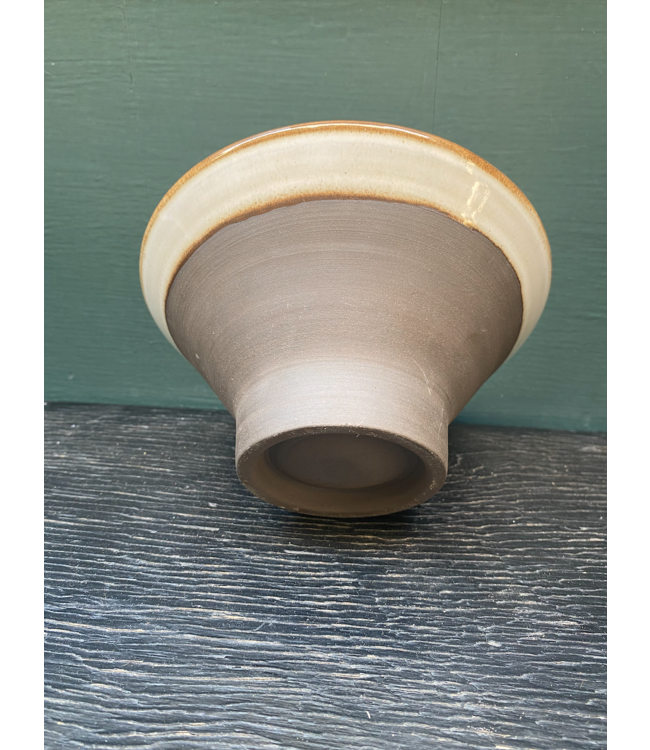 Palmira Ceramica Palmira Cerámica - Cone Bowl - Brown and White