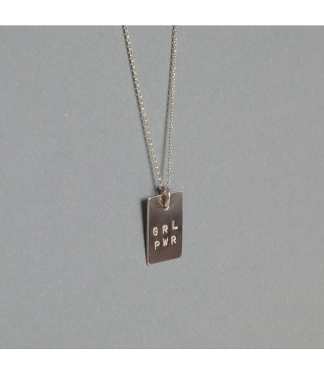 Âme Jewels Ame Jewels - Girl Power - Collar de Plata