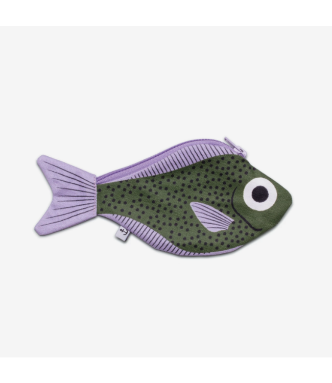 Don Fisher Don Fisher - Green Sweeper Fish - Purse