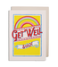 Archivist Gallery Archivist Gallery - Get Well Rainbow - Greeting Card
