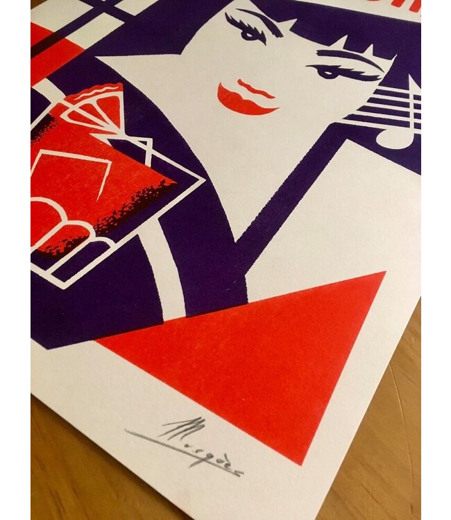 El Marques - Negroni Risograph