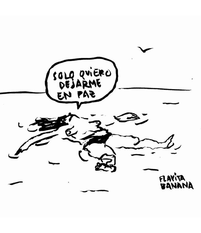 Flavita Banana Flavita Banana - Dejarme en Paz - Print