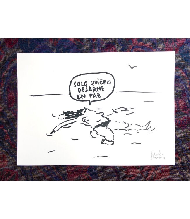 Flavita Banana Flavita Banana - Dejarme en Paz - Print