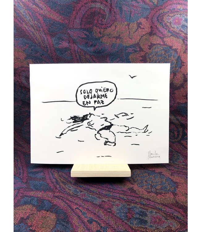 Flavita Banana Flavita Banana - Dejarme en Paz - Print