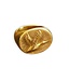 Michi Roman Michi Roman - Duck - Gold Plated Silver Ring