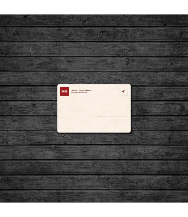 DKNG Studios - Press Start - Postcard