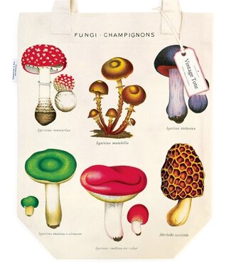 Cavallini - Mushrooms Tote Bag