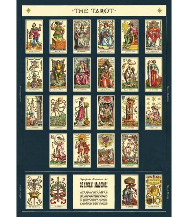 Cavallini Papers & Co - Tarot - Wrap/Poster