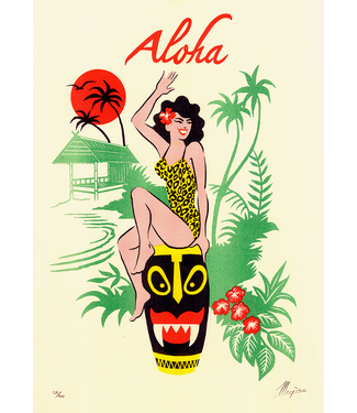 El Marquès - Aloha! - A3 Risograph
