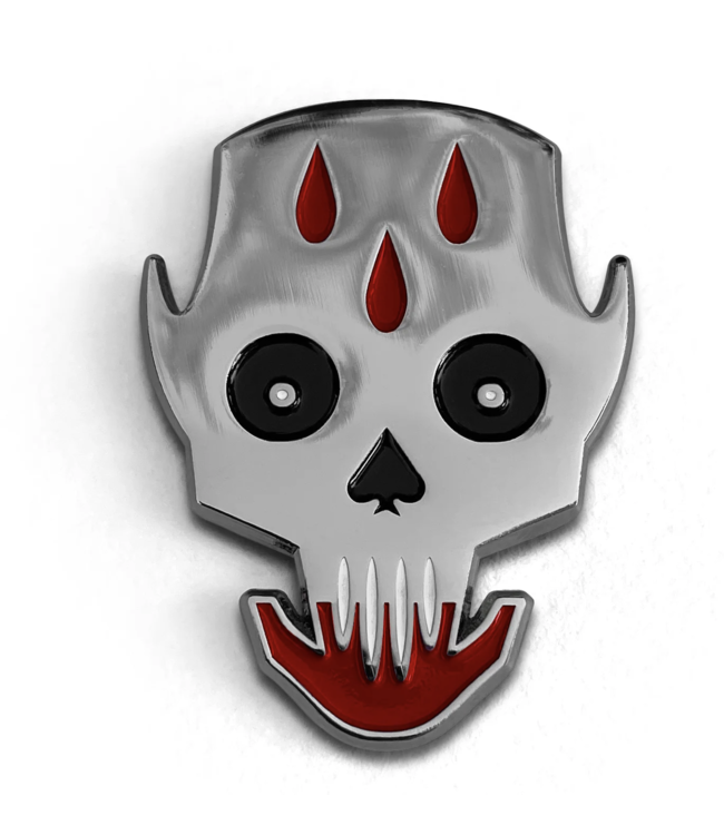 Bird Ov Prey Bird Ov Prey - Nosferatu Skull Pin