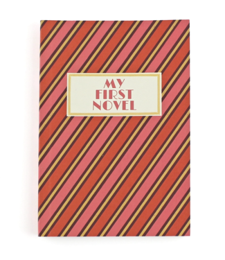 sukie Sukie - My First Novel Literary Notebook - Stripes