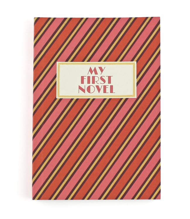 Sukie - My First Novel Literary Notebook - Stripes