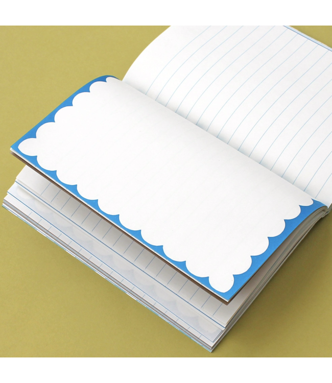 Sukie - World Map Travel Journal - Light Blue