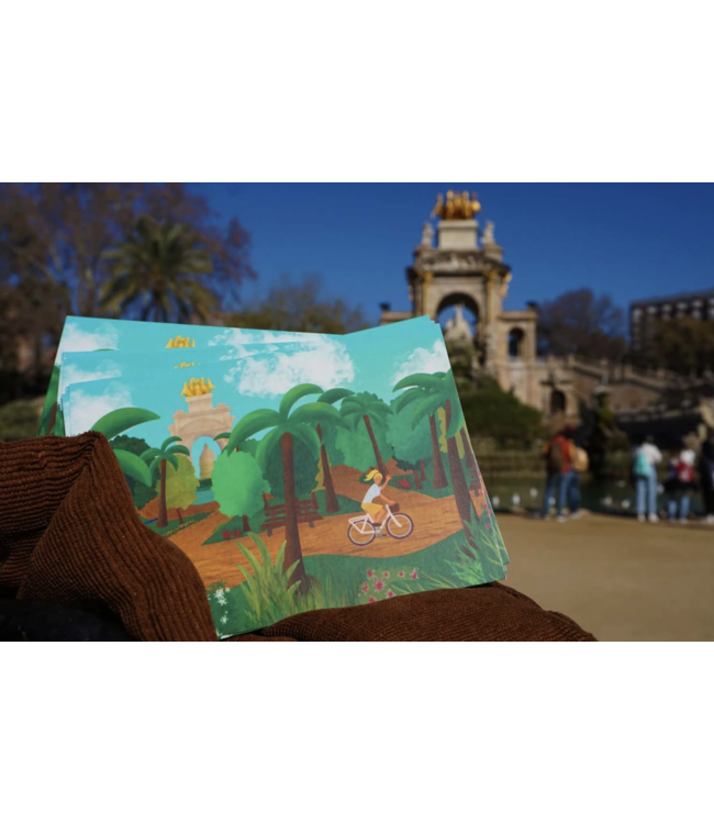 Anouk Anouk - Parc de Ciutadella - Postcard