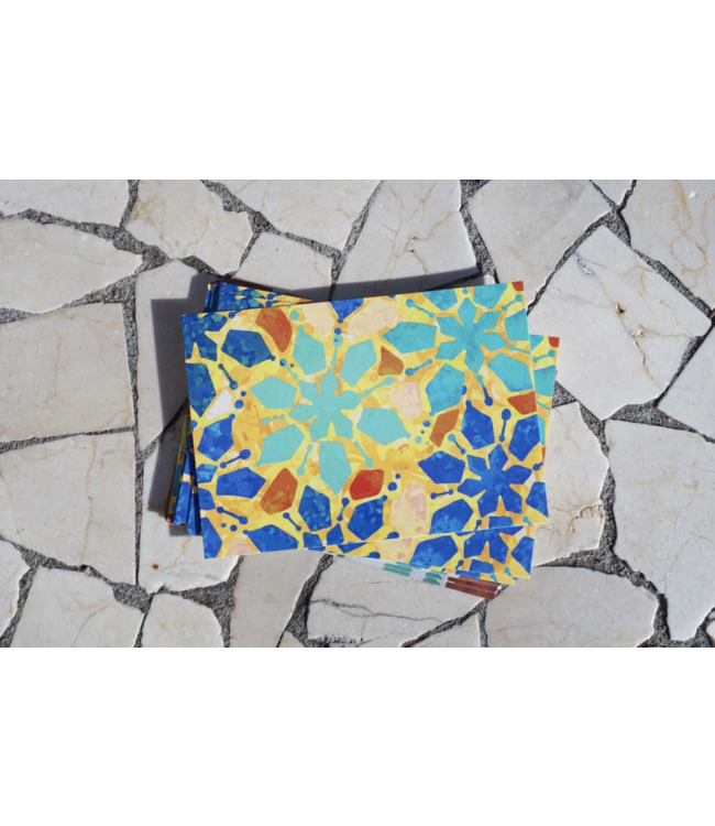 Anouk Anouk - Parc Güell Mosaic - Postcard