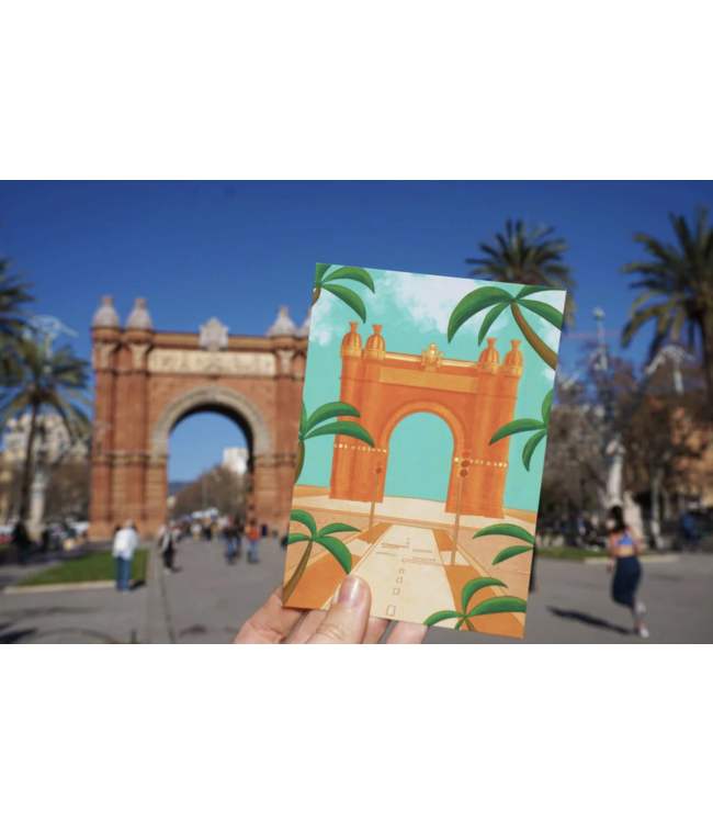 Anouk Anouk - Arc de Triomf - Postcard