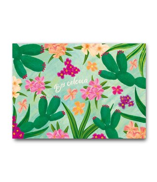 Anouk Anouk - Flores - Barcelona - Postcard