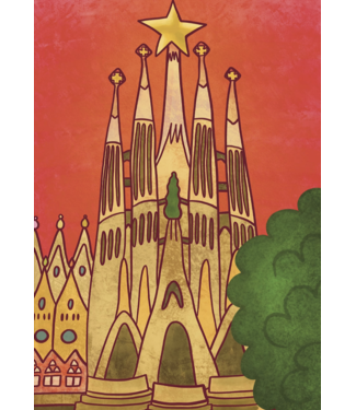 Anouk Anouk - Sagrada Familia - Postcard