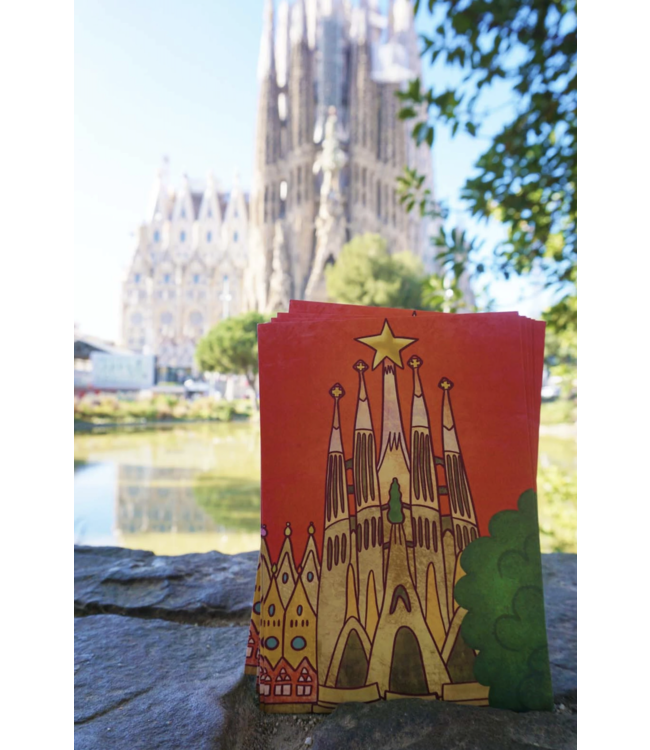 Anouk Anouk - Sagrada Familia - Postcard