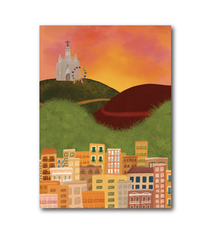 Anouk Anouk - Serra de Collserola con Tibidado - Postcard