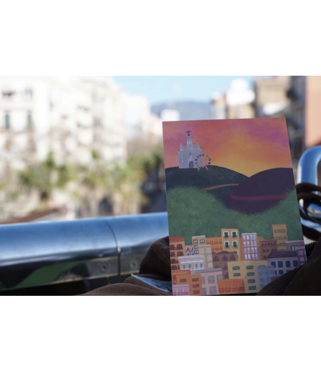 Anouk Anouk - Serra de Collserola con Tibidado - Postcard