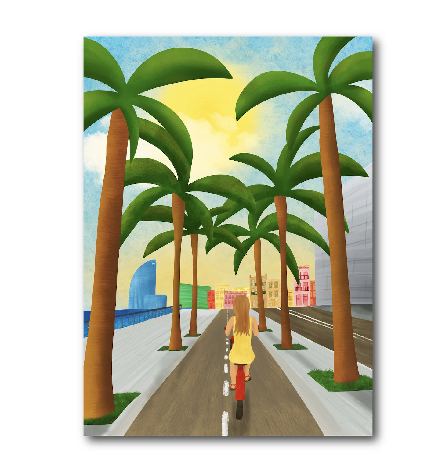 Anouk Passeig Maritim Postcard Grey Street anouk-passeig-maritim-postcard-grey-street
