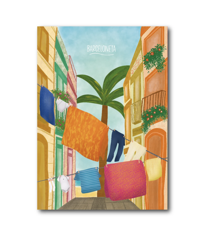 Anouk Anouk - Barrio Barceloneta - Postcard