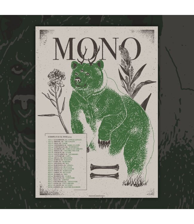 Error Design Error Design - Mono Europe 2022 -  Gig Poster