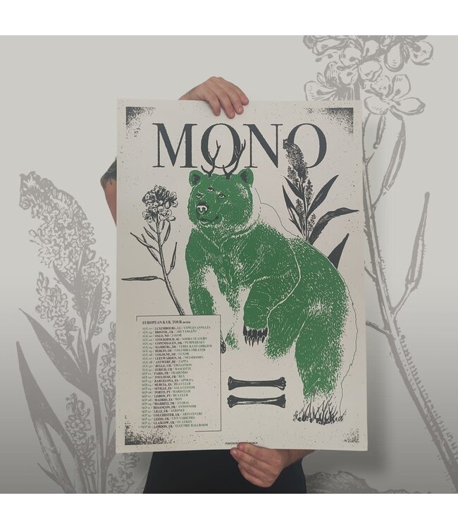 Error Design Error Design - Mono Europe 2022 -  Gig Poster