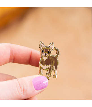 The Gray Muse The Gray Muse - Chihuahua Dog - Enamel Pin